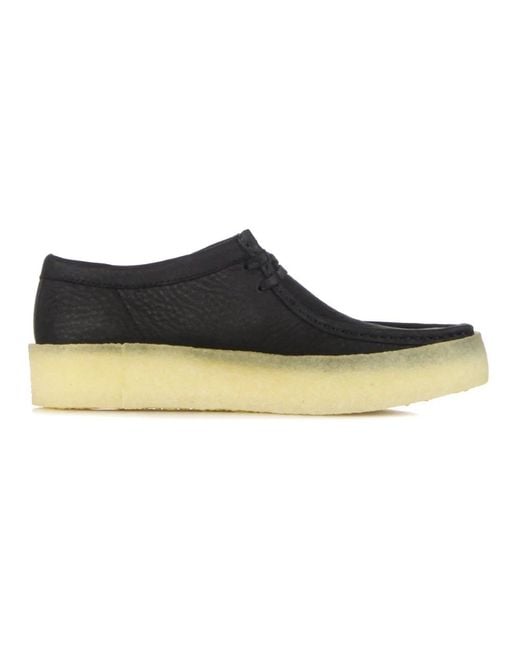 Laced Shoes di Clarks in Black da Uomo