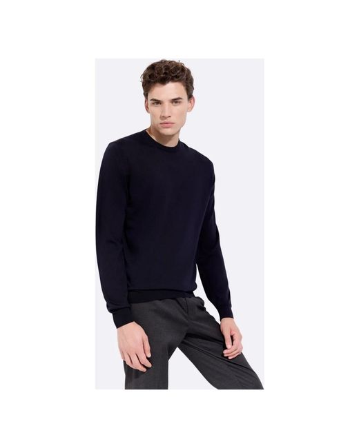 FILIPPO DE LAURENTIIS Round-Neck Strickwaren in Blue für Herren