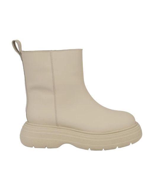Gia Borghini Natural Ankle Boots