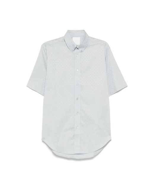 Givenchy White Short Sleeve Shirts for men