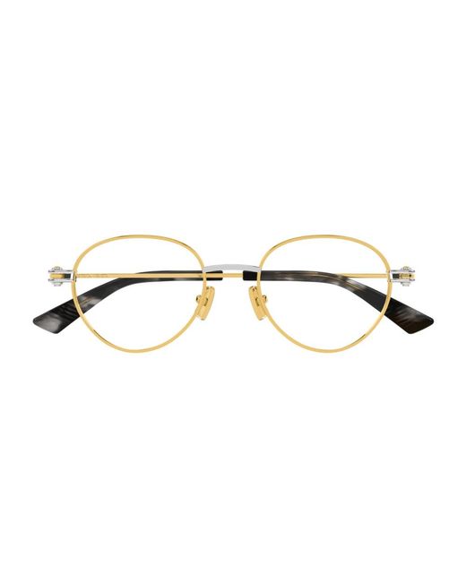Bottega Veneta Metallic Glasses