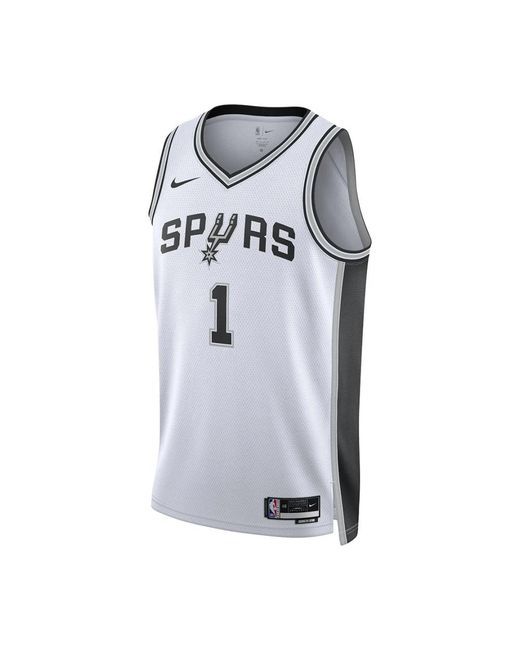 Nike Fitness ,Wit ,Spurs Association Edition 202223 Shirt in het Gray voor heren