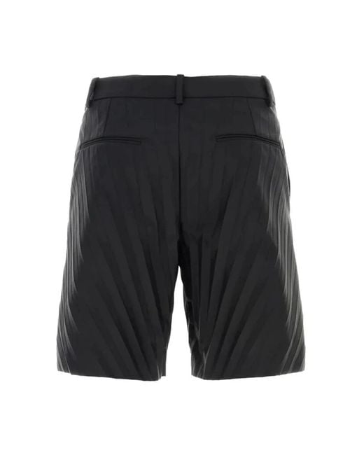 Valentino Schwarze nylon-shorts ss22 in Black für Herren