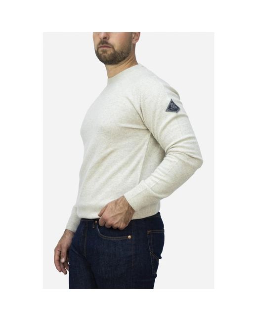 Roy Rogers Gray Round-Neck Knitwear for men