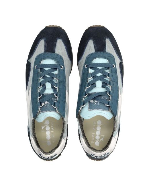 Diadora Blue Sneakers for men
