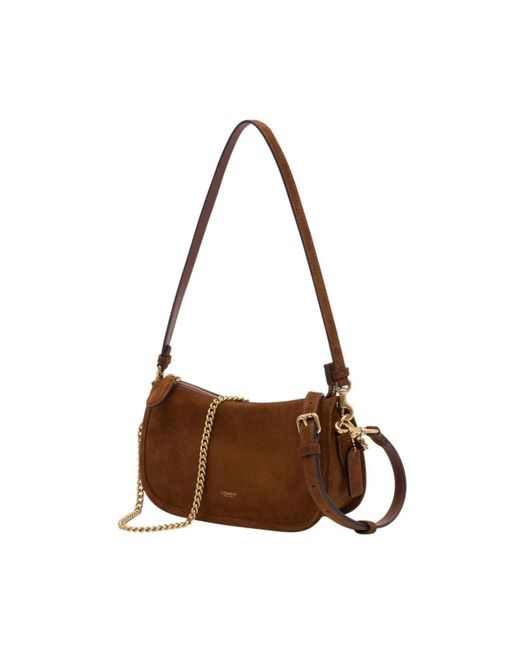 COACH Brown Shoulder Bags