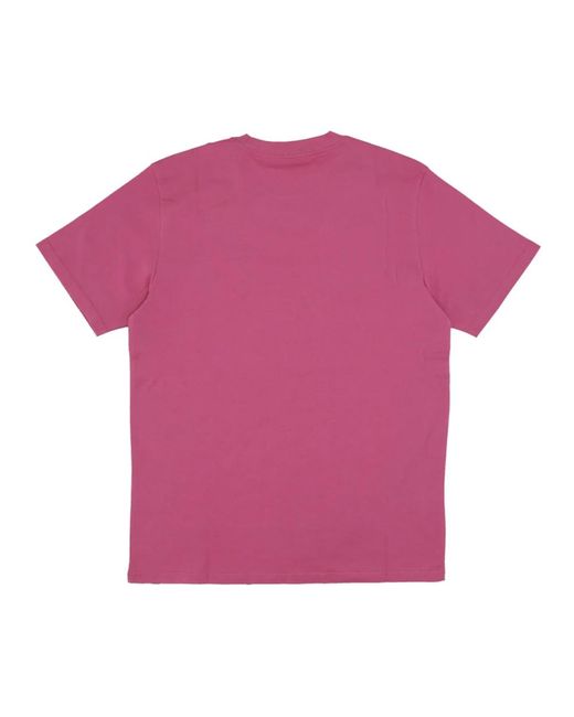 Carhartt Magenta/schwarz streetwear tee in Pink für Herren