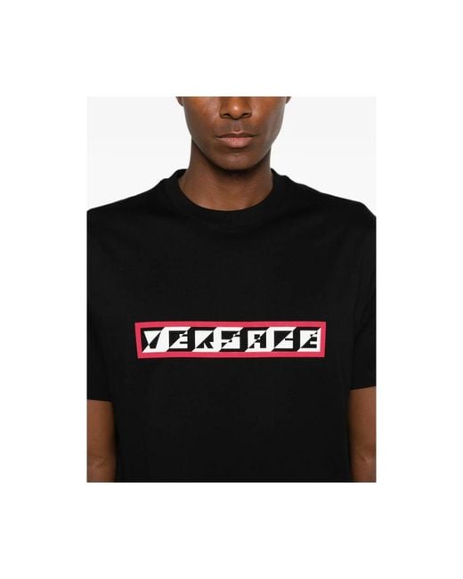 Versace Black T-Shirts for men