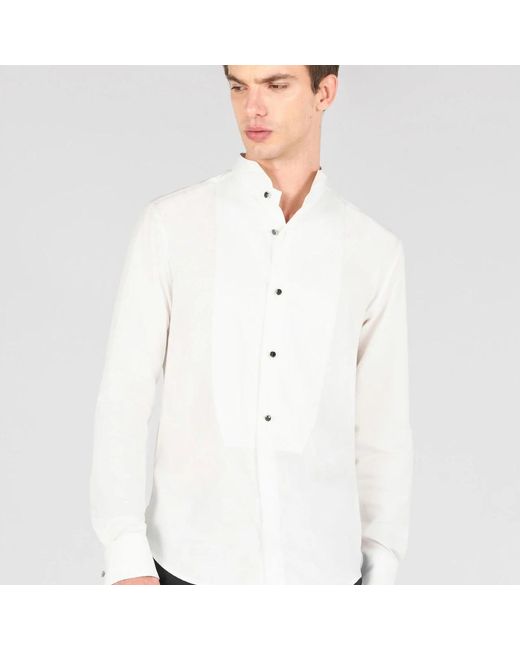 Roberto Cavalli White Casual Shirts for men
