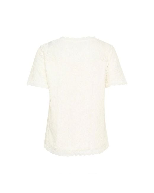 Cream White Blouses