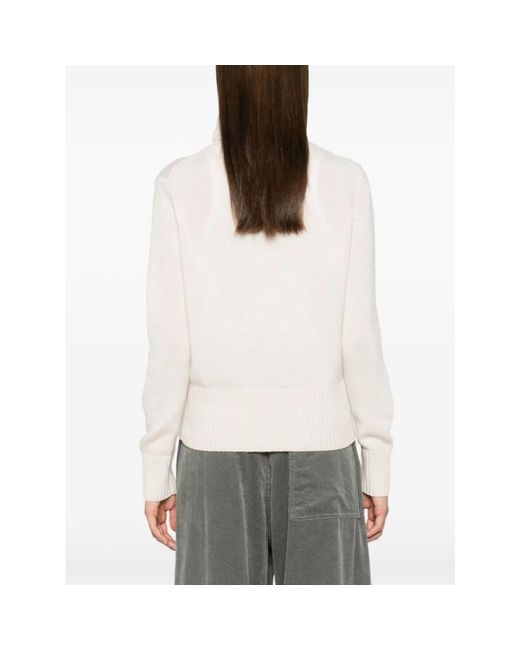 Allude Crème Sweater Collectie in het Pink