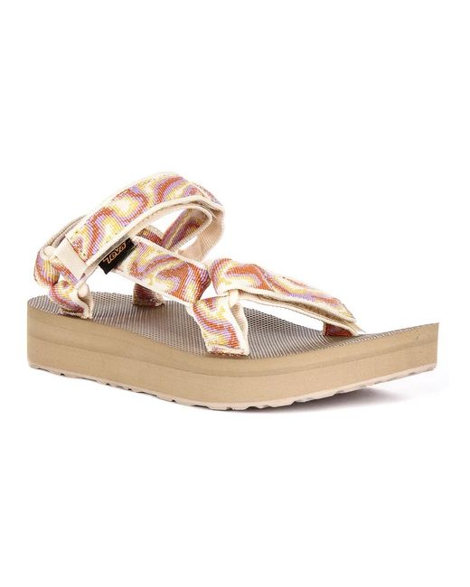 Flat Sandals di Teva in Pink