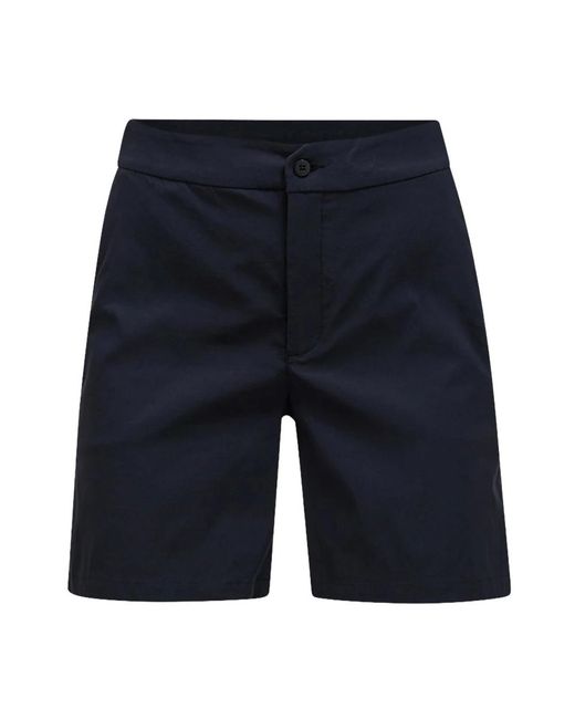 Peak Performance Casual Shorts in het Blue