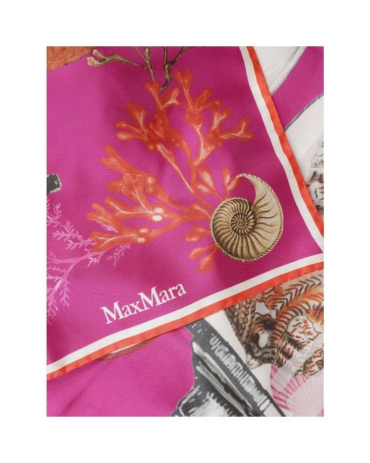 Max Mara Pink Seidenschal
