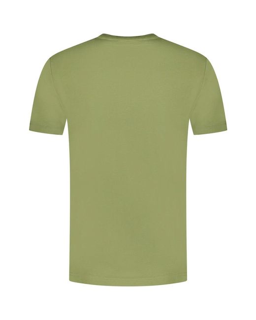 Iceberg Grünes baumwoll-t-shirt 31 kollektion in Green für Herren