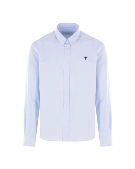 Ami Paris Formal Hemden in het Blauw voor heren | Lyst NL