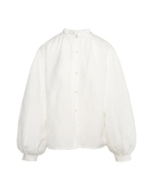 Hèst Overhemden ,Wit ,Witte Alyssum Blouse in het White