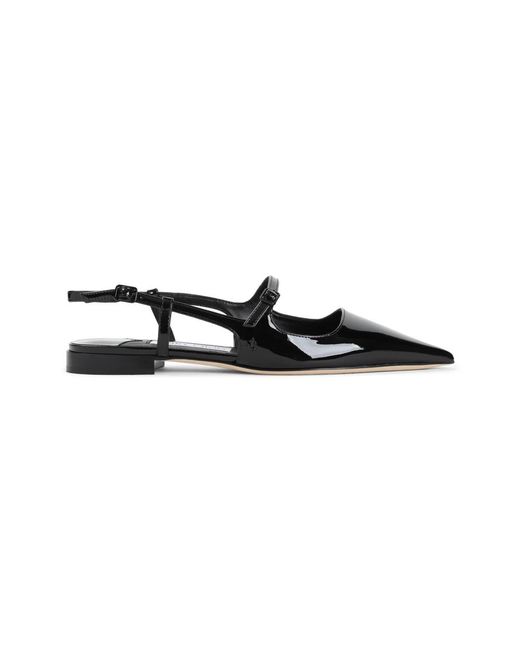 Jimmy Choo Black Didi Ballet Flats