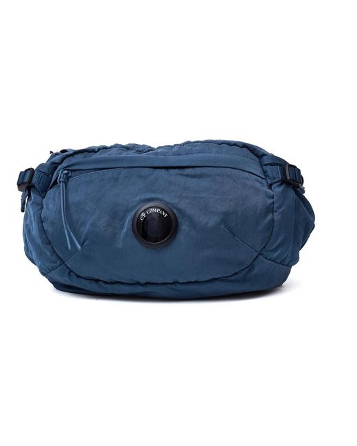 C P Company Blue Bum Bags for men