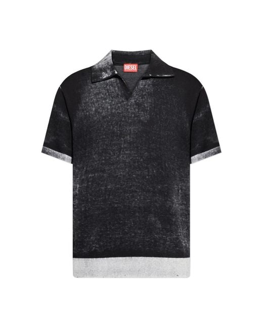 Polo Shirts DIESEL pour homme en coloris Black