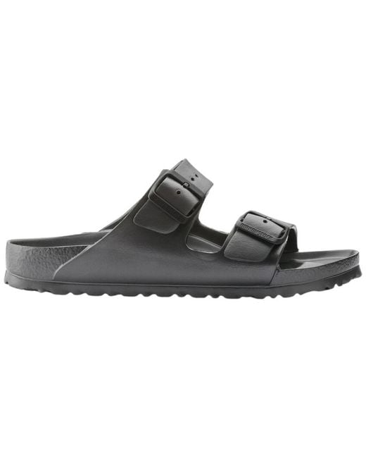 Birkenstock Black Sliders
