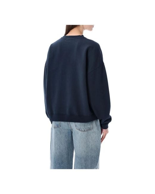 Anine Bing Blue Sweatshirts