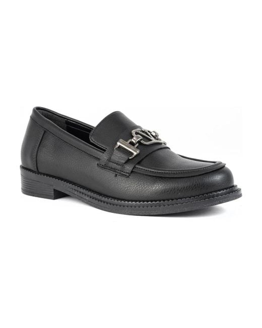 Vaani Black Loafers
