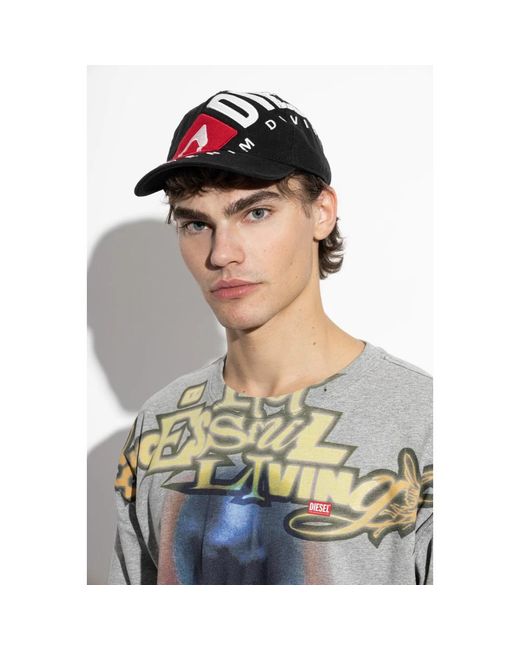 DIESEL C-Div Cap in Red für Herren