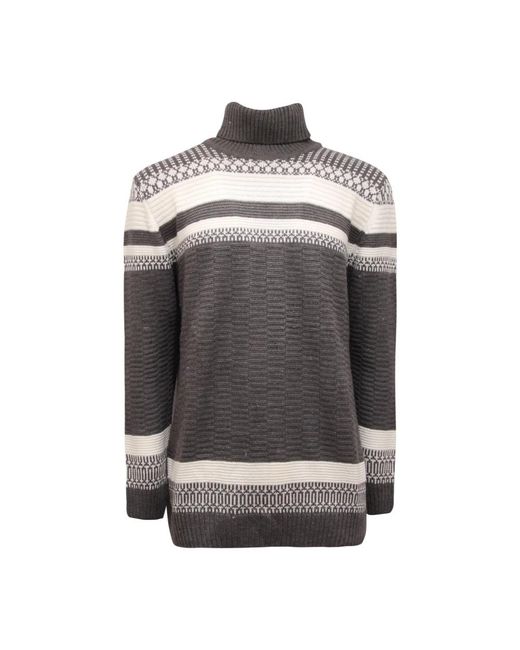 Siviglia Black Turtlenecks for men