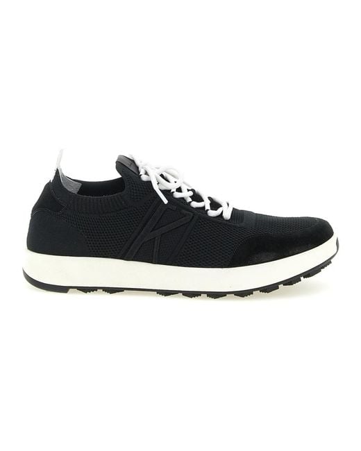 Kiton Black Sneakers for men