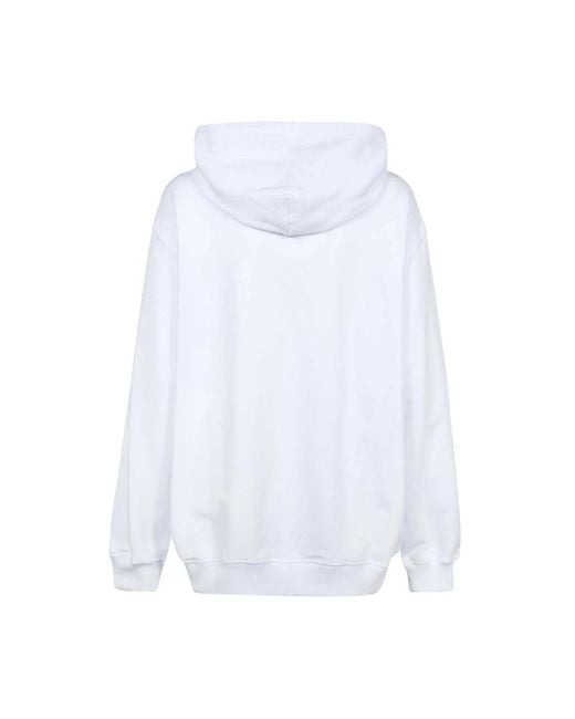 MSGM White Hoodies