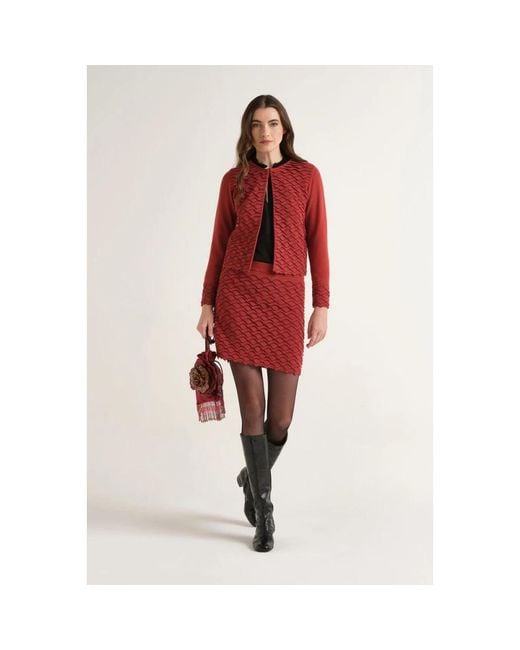 Cardigans Maliparmi de color Red