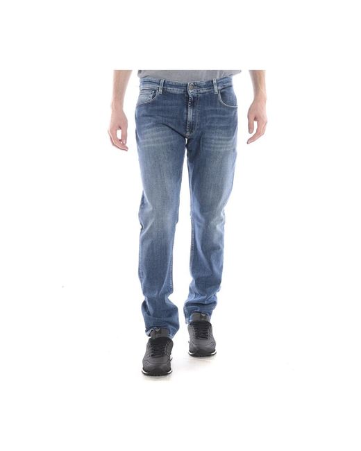 Daniele Alessandrini Blue Slim Fit Jeans for men