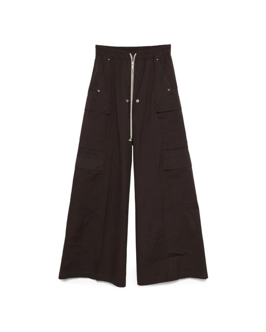 Wide Trousers Rick Owens de hombre de color Brown