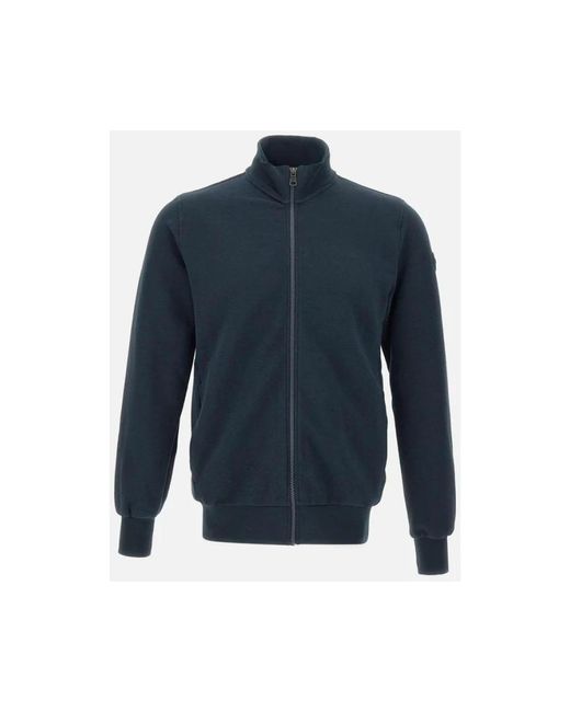 Colmar Full-Zip Ottoman Sweatshirt in het Blue voor heren