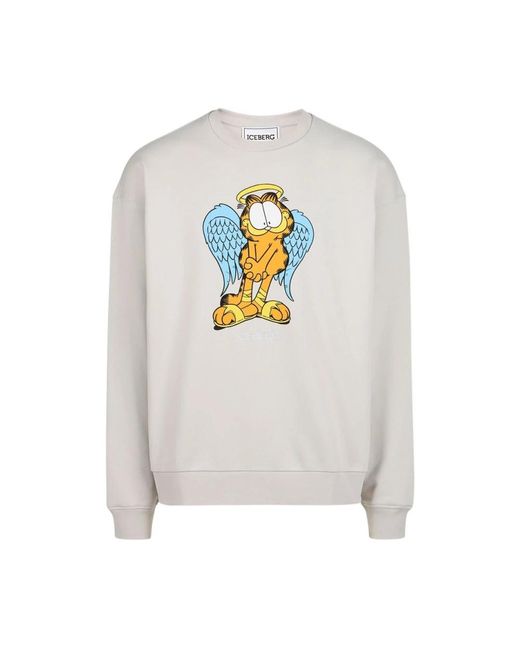 Iceberg White Sweatshirts for men