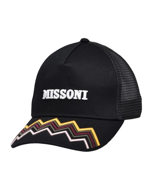 Caps Missoni pour homme en coloris Black