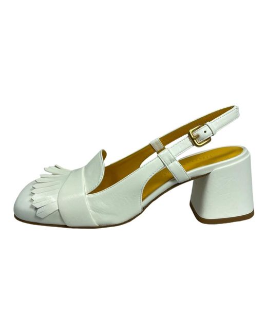 Mara Bini White Pumps