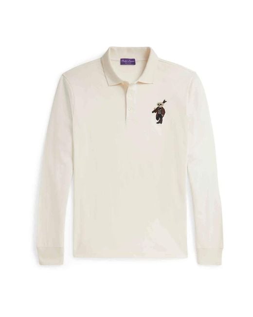 Ralph Lauren White Polo Shirts for men