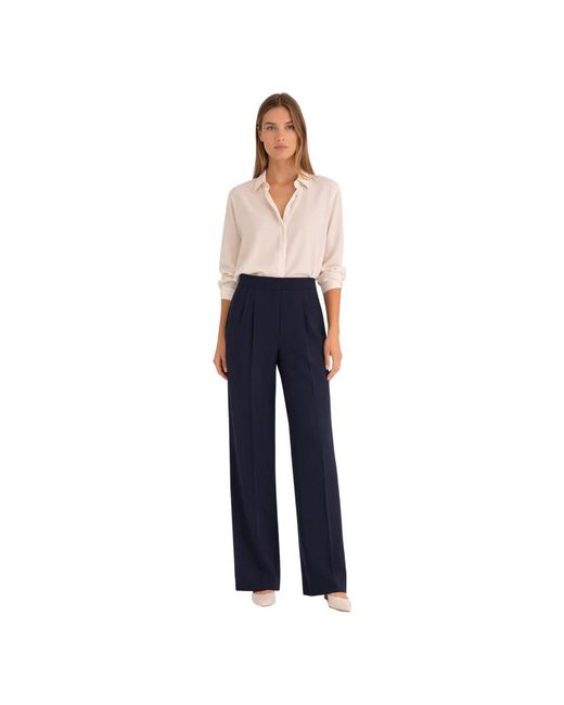 iBlues Blue Wide Trousers