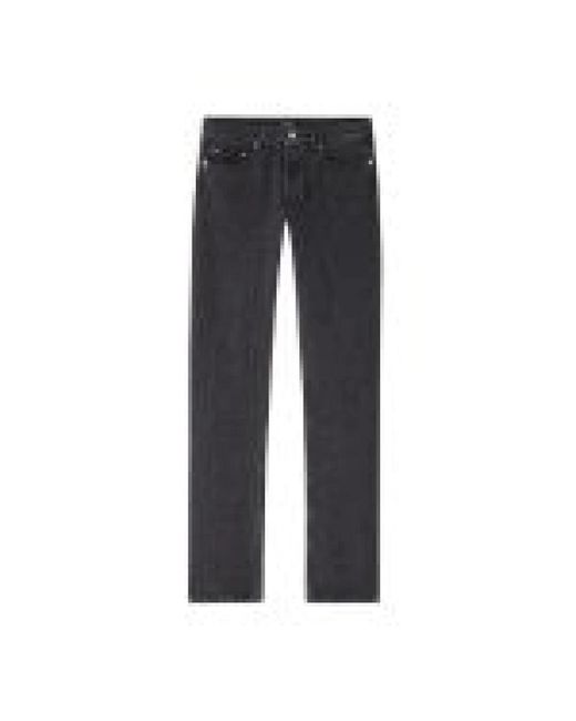 A.P.C. Gray Straight Fit Jeans for men
