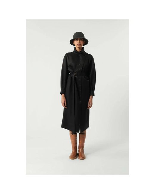Soeur Black Shirt Dresses
