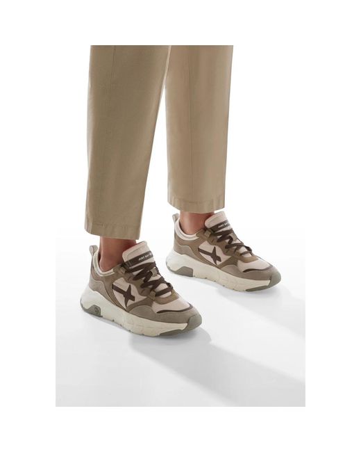 W6yz Brown Sneakers for men