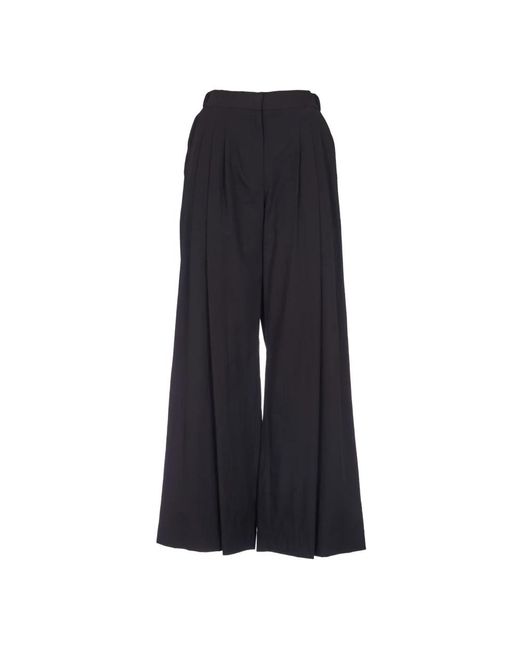 Ottod'Ame Black Wide Trousers