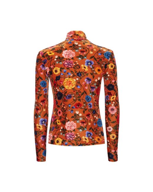 LaDoubleJ Tops ,Veelkleurig ,Turtleneck in het Red