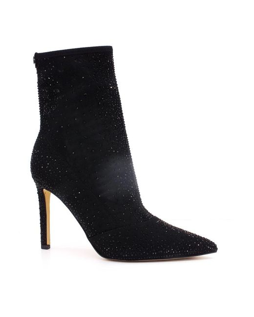 Guess Black Heeled Boots