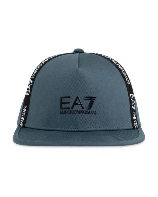 EA7 Blue Caps for men