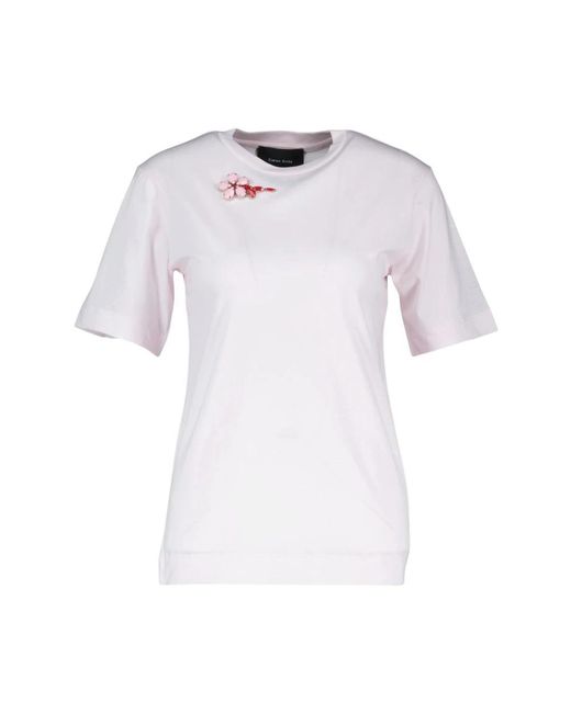 T-Shirts Simone Rocha de color White