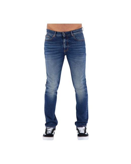 Covert Blue Slim-Fit Jeans for men
