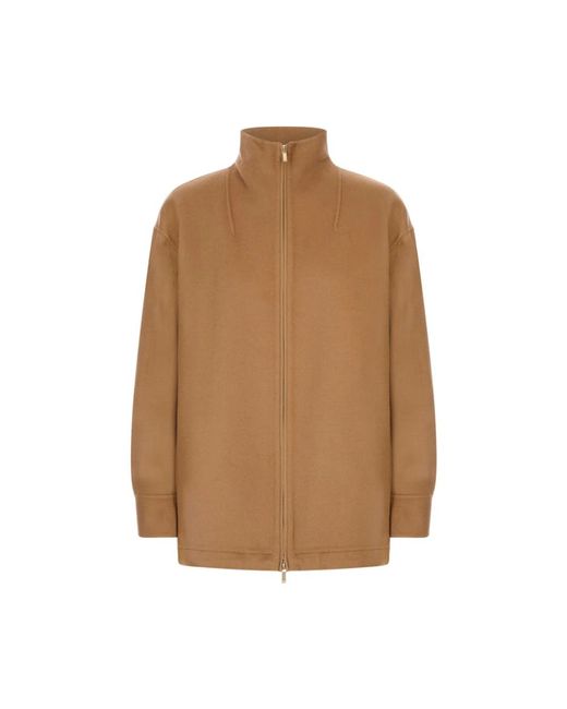 Max Mara Brown Light Jackets